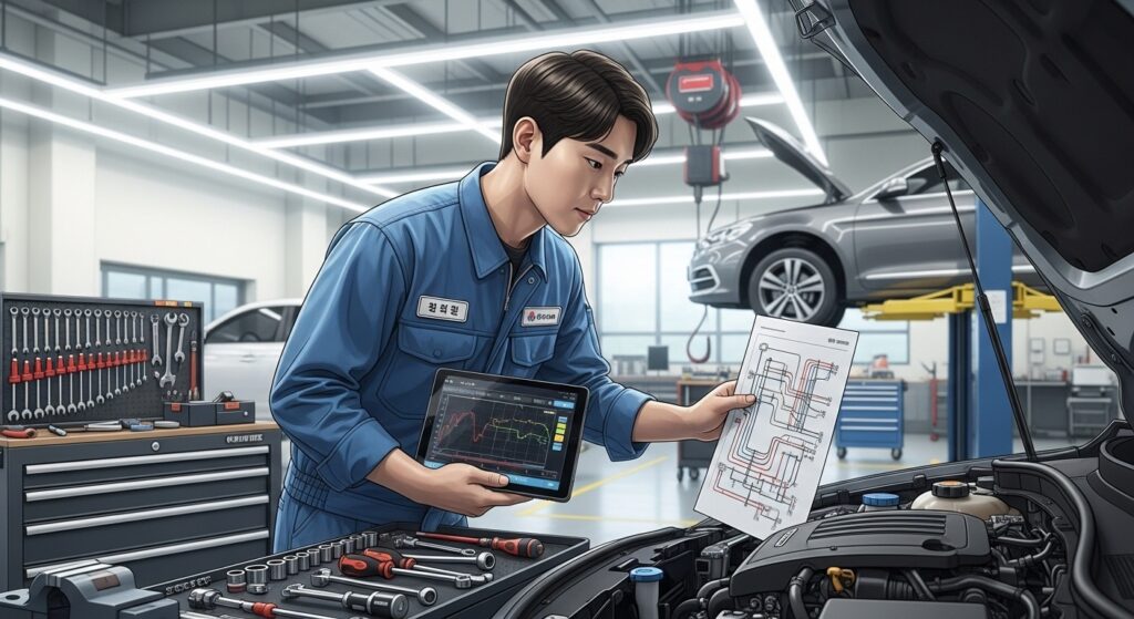 자동차정비기능사 자격증 취득방법과 응시자격 정리